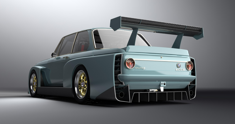 Illustration for article titled The Gruppe5 2002 Looks Like A Time Travelling DTM Car